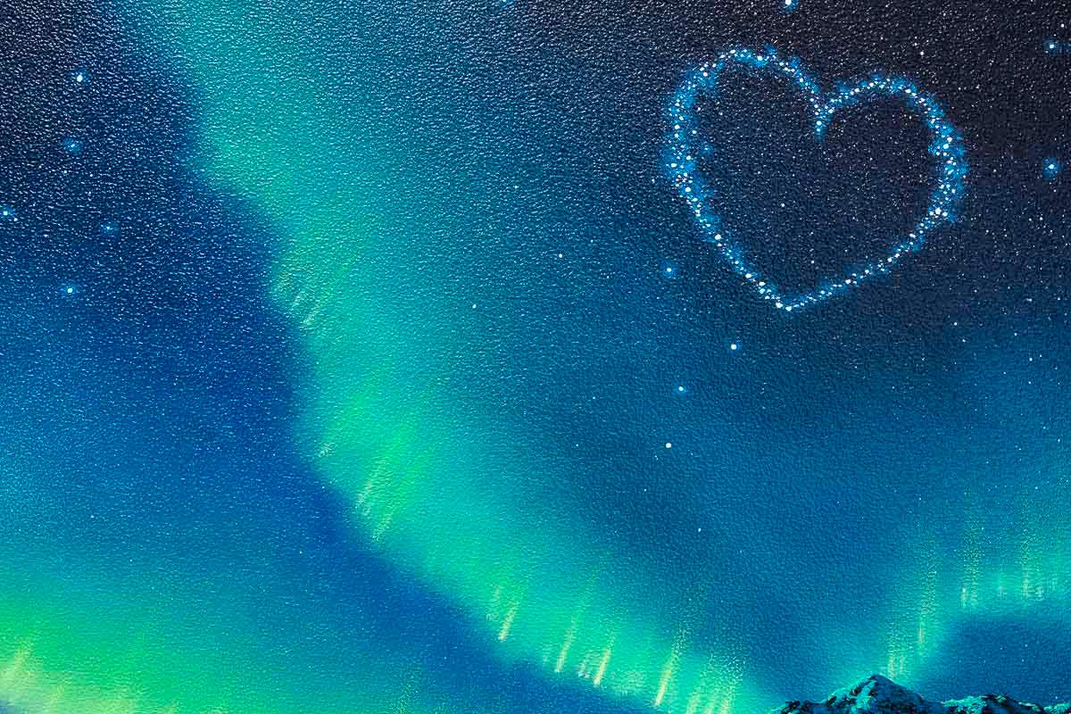 Then The Stars Aligned For Us - Published Original - SOLD by artist David Renshaw - Wyecliffe Galleries