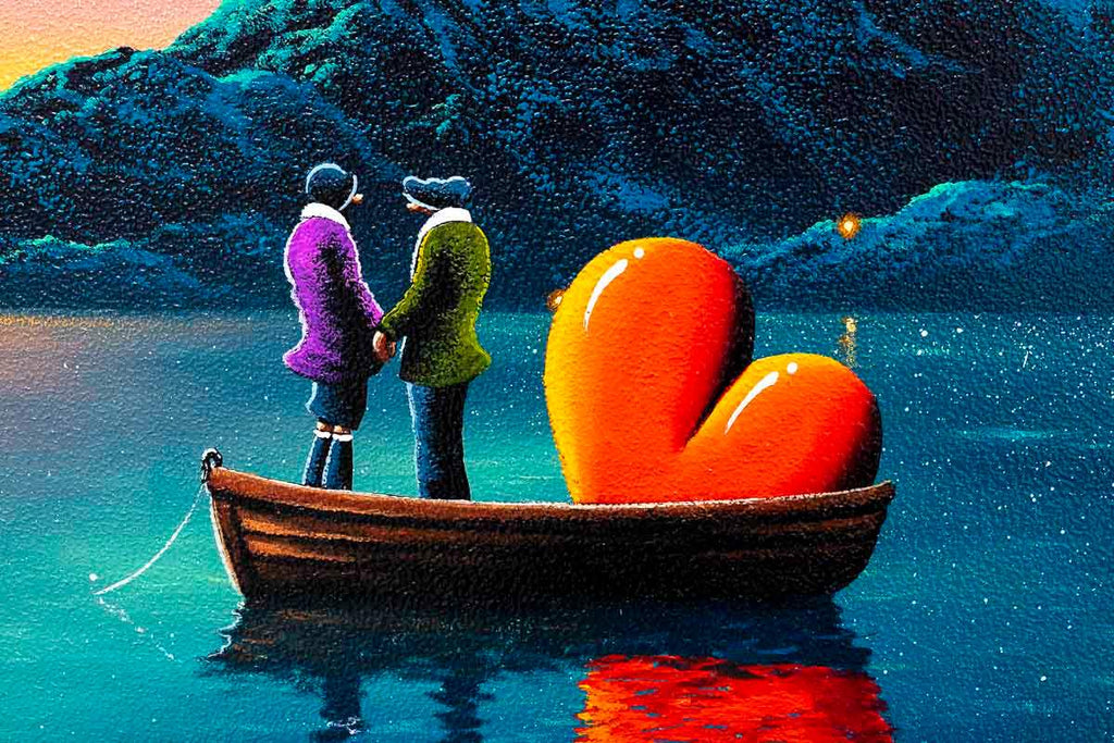 Then The Stars Aligned For Us - Published Original - SOLD by artist David Renshaw - Wyecliffe Galleries
