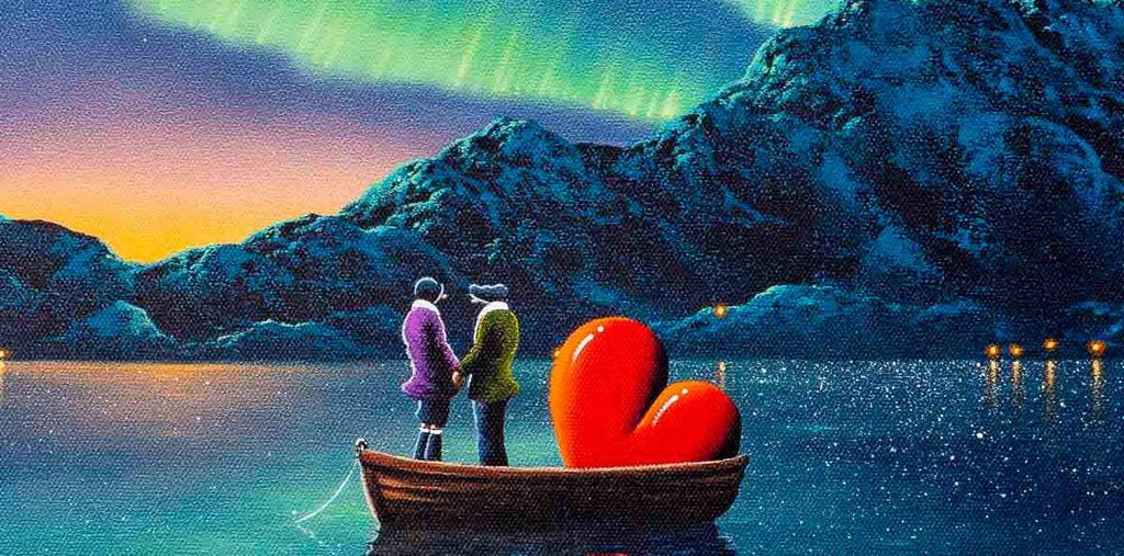 Then The Stars Aligned for Us & Wish Upon a Star - Matching Edition SET SOLD by artist David Renshaw - Wyecliffe Galleries