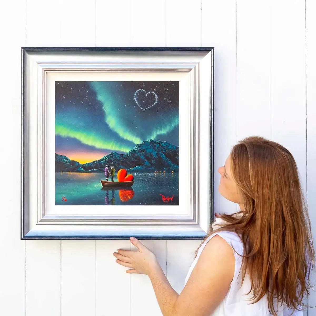 Then The Stars Aligned for Us & Wish Upon a Star - Matching Edition SET SOLD by artist David Renshaw - Wyecliffe Galleries