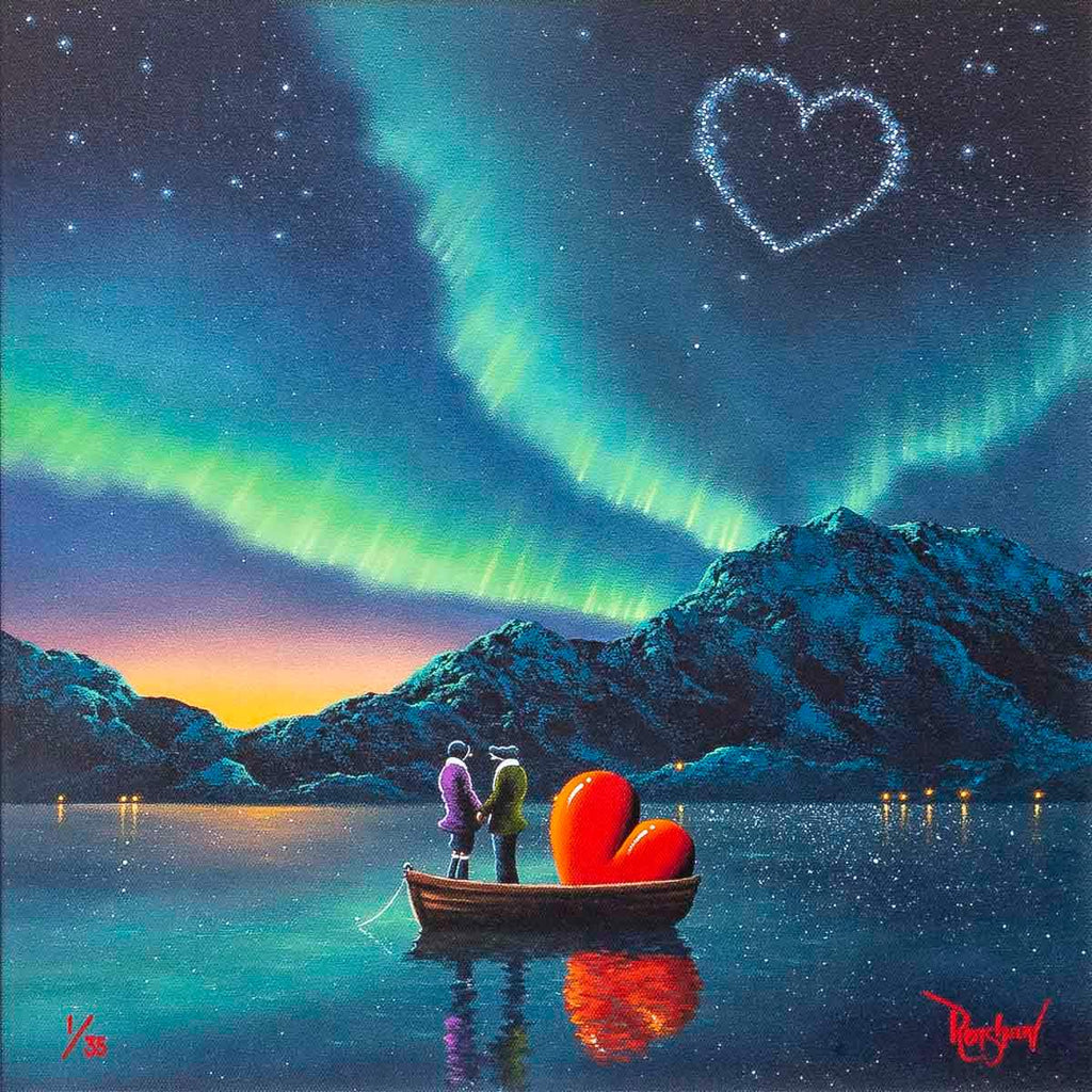 Then The Stars Aligned for Us & Wish Upon a Star - Matching Edition SET SOLD by artist David Renshaw - Wyecliffe Galleries