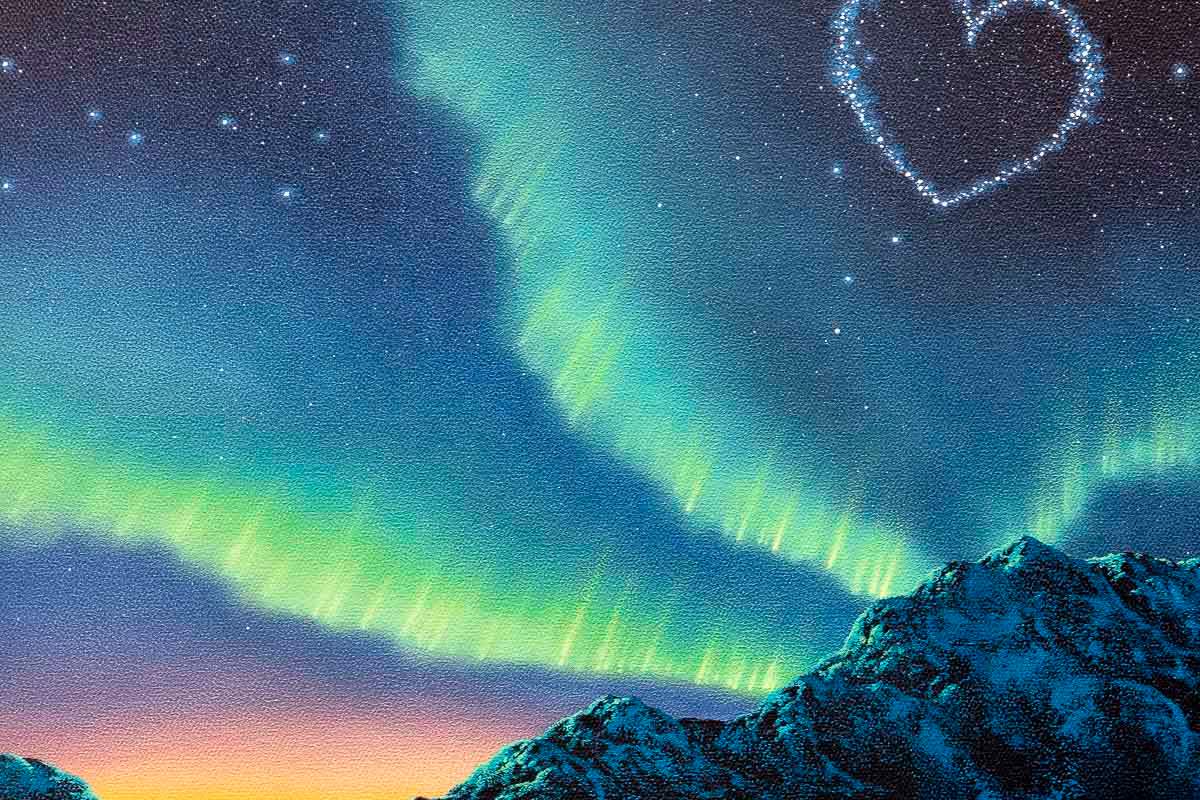 Then The Stars Aligned for Us & Wish Upon a Star - Matching Edition SET SOLD by artist David Renshaw - Wyecliffe Galleries