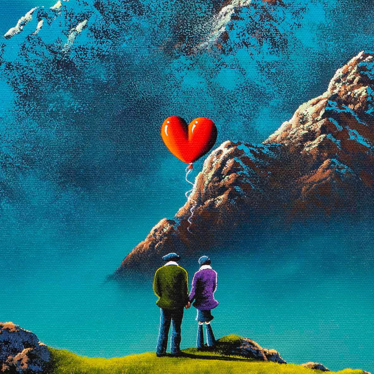 Then The Stars Aligned for Us & Wish Upon a Star - Matching Edition SET SOLD by artist David Renshaw - Wyecliffe Galleries