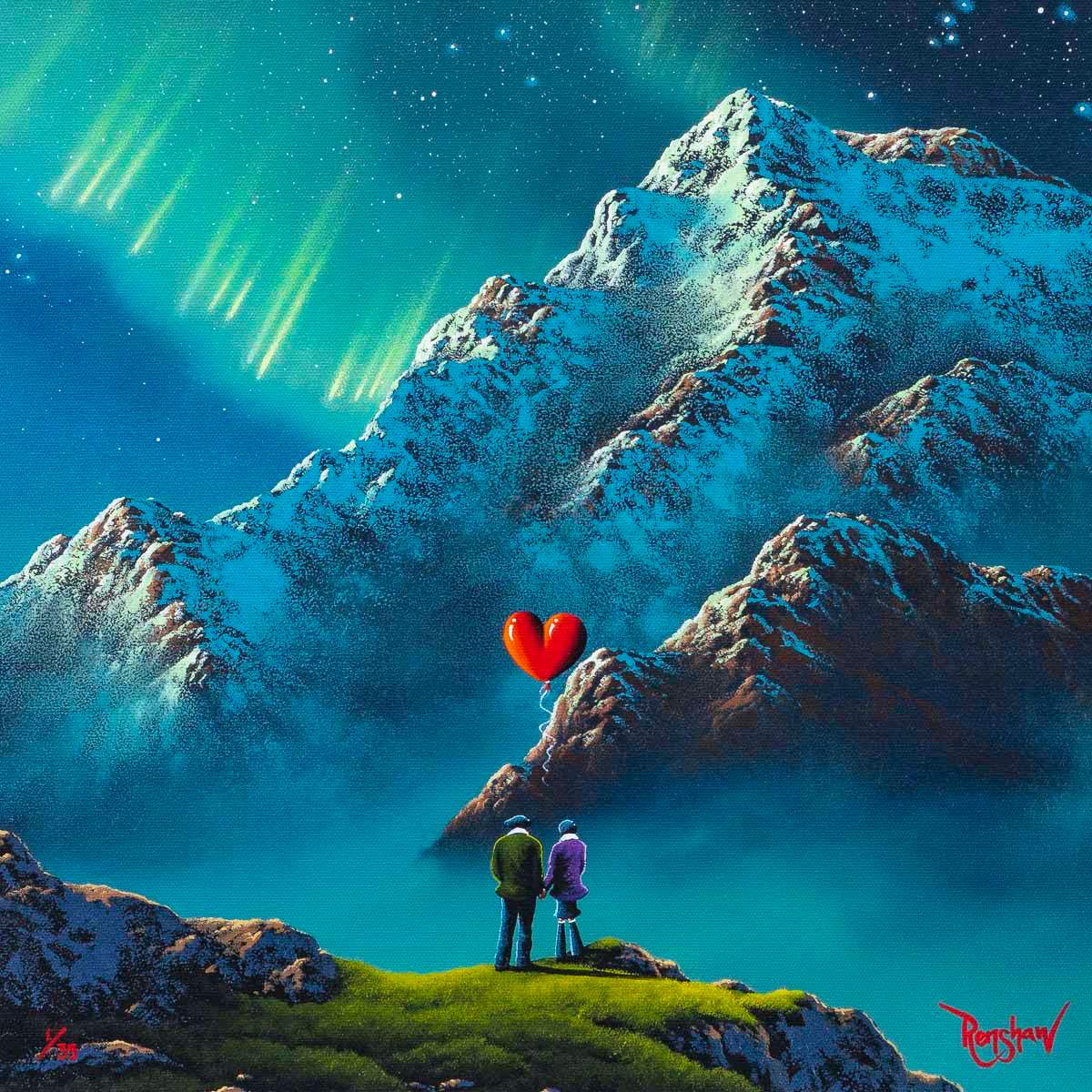 Then The Stars Aligned for Us & Wish Upon a Star - Matching Edition SET SOLD by artist David Renshaw - Wyecliffe Galleries