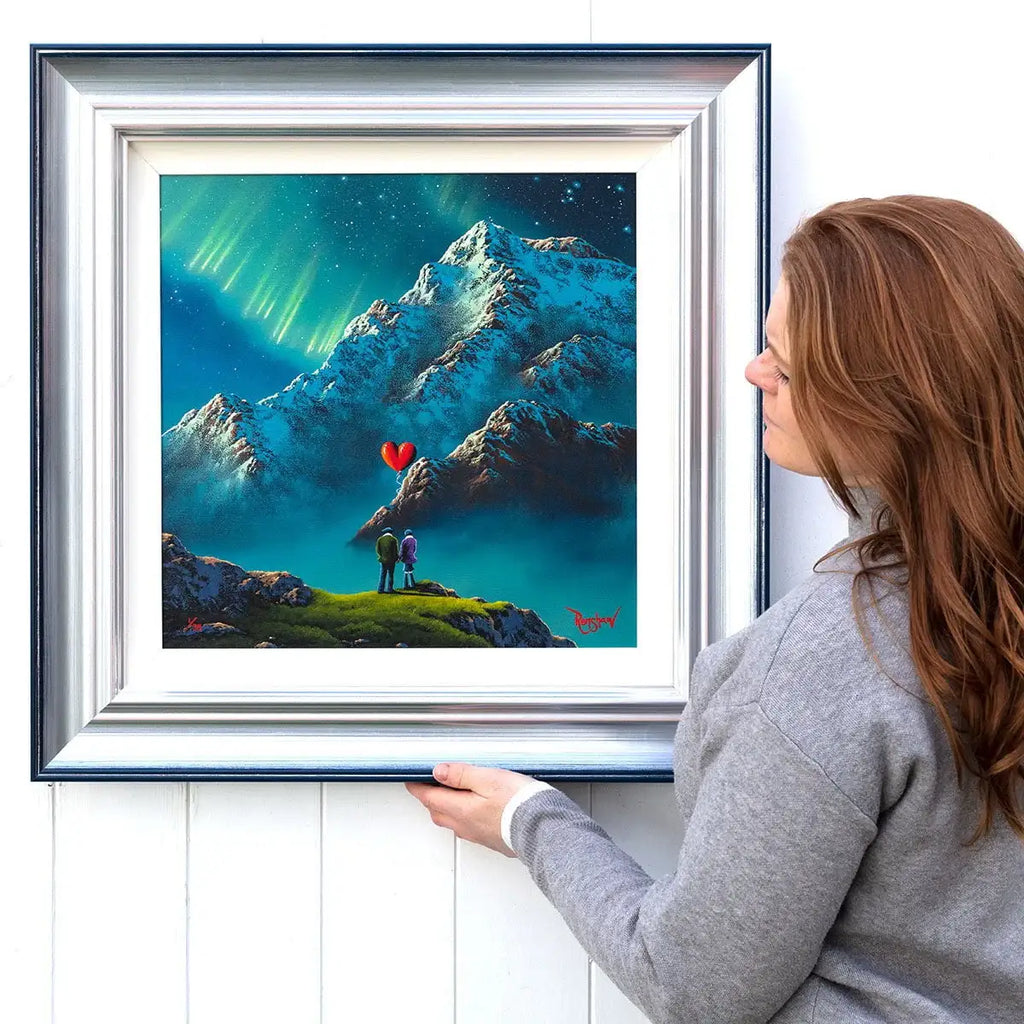 Then The Stars Aligned for Us & Wish Upon a Star - Matching Edition SET SOLD by artist David Renshaw - Wyecliffe Galleries