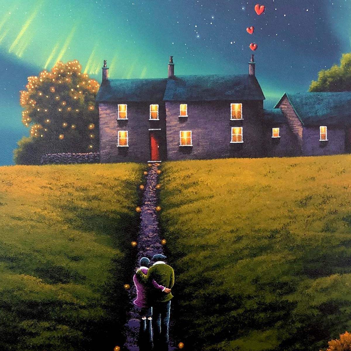 There's No Place Like Home - Original - SOLD by artist David Renshaw - Wyecliffe Galleries