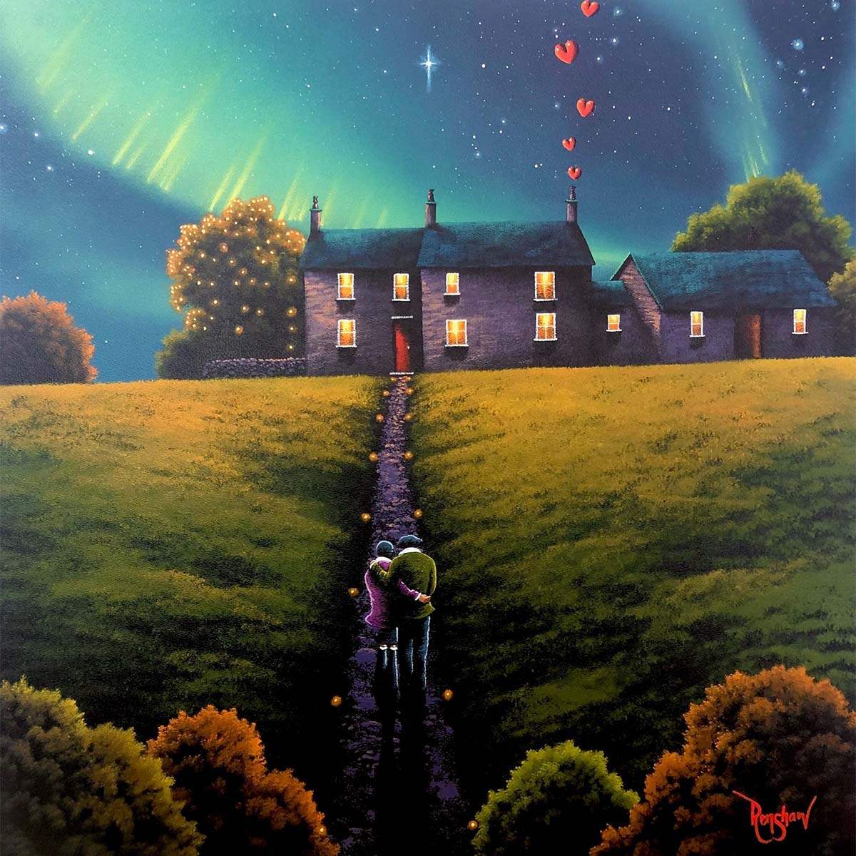 There's No Place Like Home - Original - SOLD by artist David Renshaw - Wyecliffe Galleries