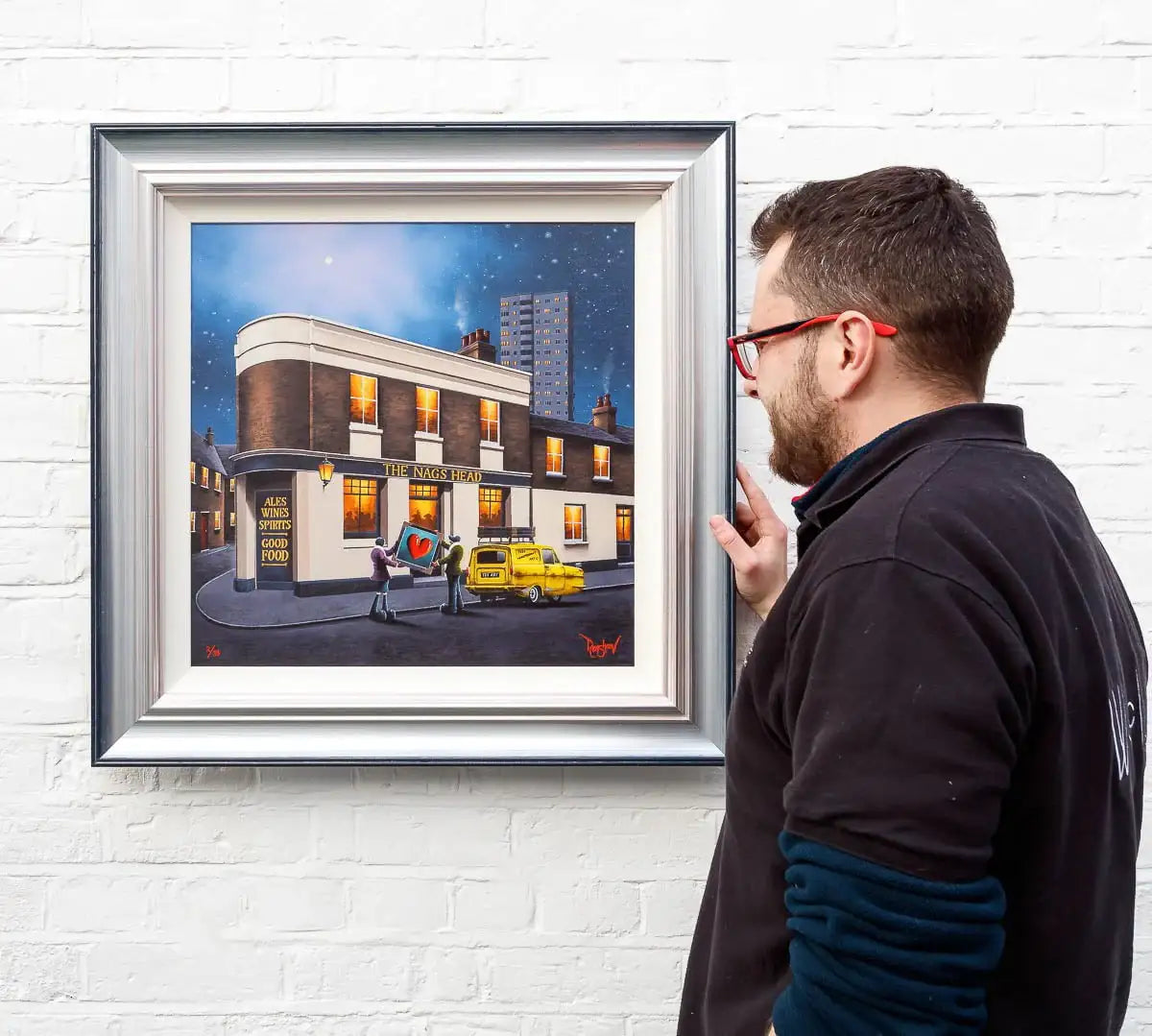 This Time Next Year Doris... - Boutique Edition by artist David Renshaw - Wyecliffe Galleries