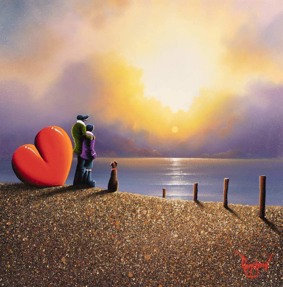 Tide's Out - Original - SOLD by artist David Renshaw - Wyecliffe Galleries