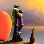 Tide's Out - Original - SOLD by artist David Renshaw - Wyecliffe Galleries