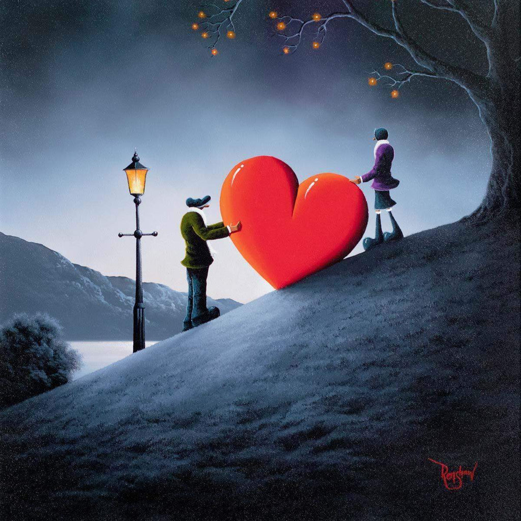 To Bring You Love - Original - SOLD by artist David Renshaw - Wyecliffe Galleries