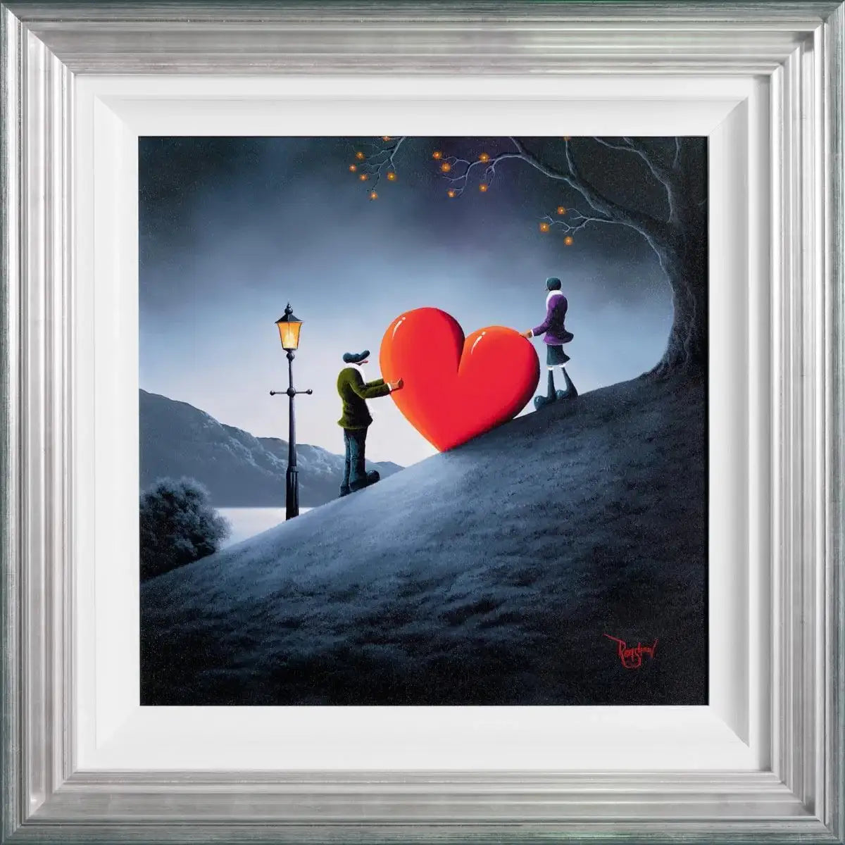 To Bring You Love - Original - SOLD by artist David Renshaw - Wyecliffe Galleries