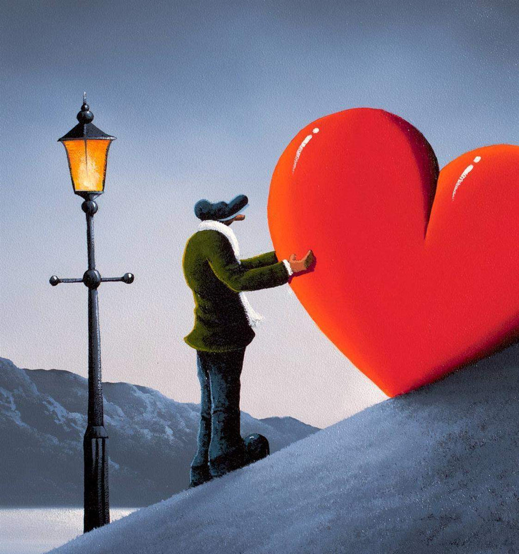 To Bring You Love - Original - SOLD by artist David Renshaw - Wyecliffe Galleries