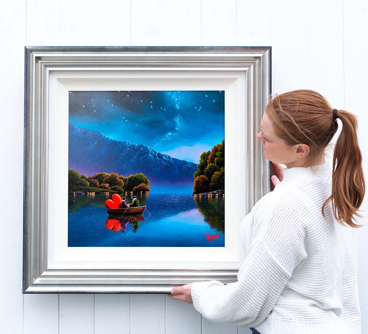 To Love, and Be Loved in Return - Original David Renshaw Framed
