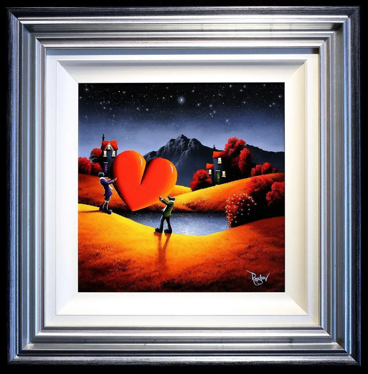 To Me, To You - SOLD by artist David Renshaw - Wyecliffe Galleries