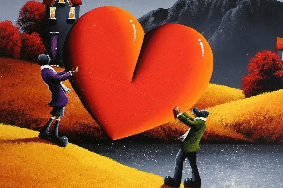 To Me, To You - SOLD by artist David Renshaw - Wyecliffe Galleries