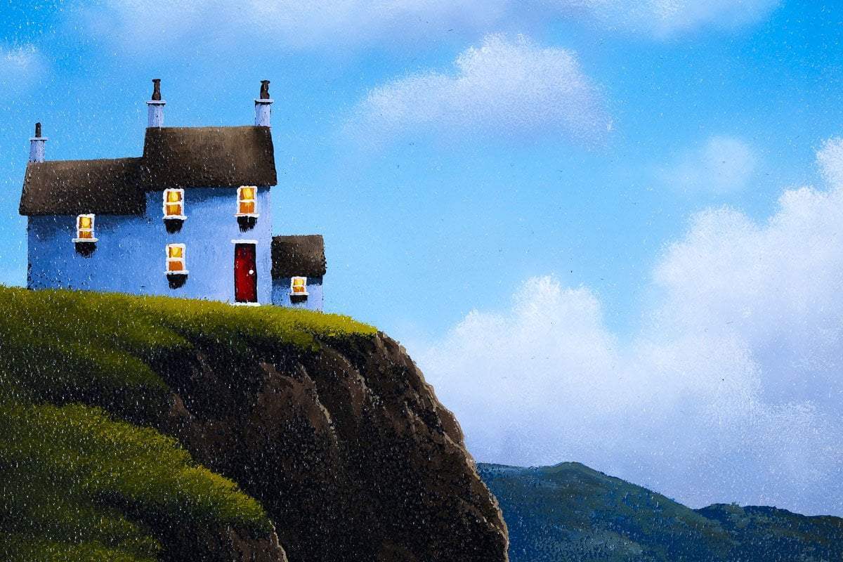 To the Coast - Original - SOLD by artist David Renshaw - Wyecliffe Galleries