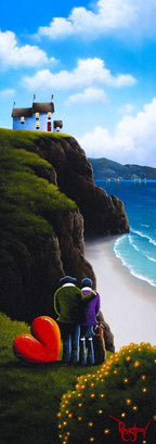 To the Coast - Original - SOLD by artist David Renshaw - Wyecliffe Galleries