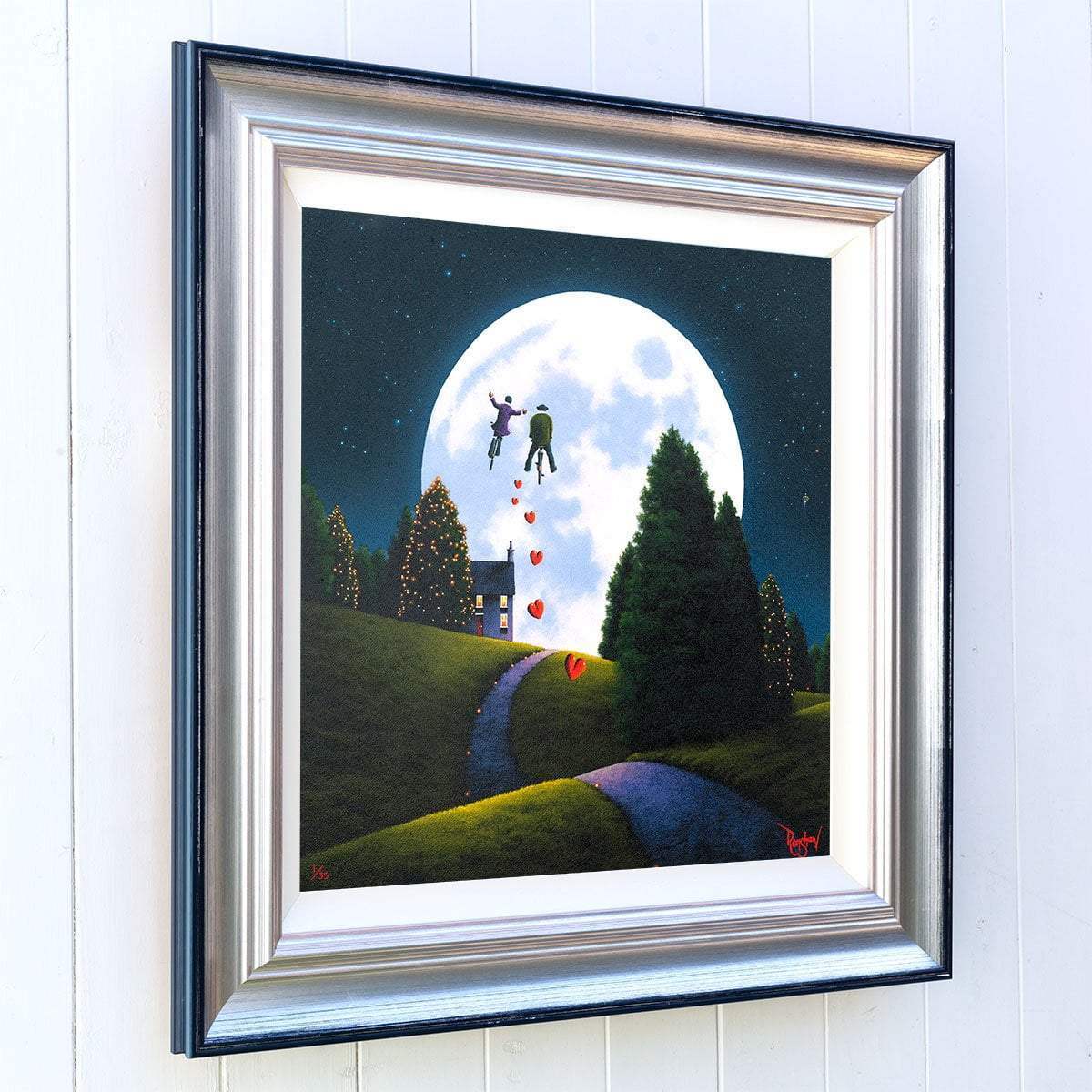 To the Moon and Back - Boutique Edition by artist David Renshaw - Wyecliffe Galleries