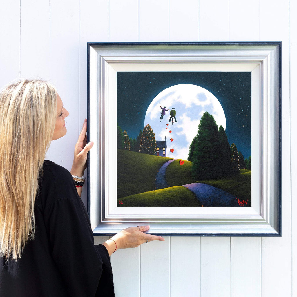 To the Moon and Back - Boutique Edition by artist David Renshaw - Wyecliffe Galleries
