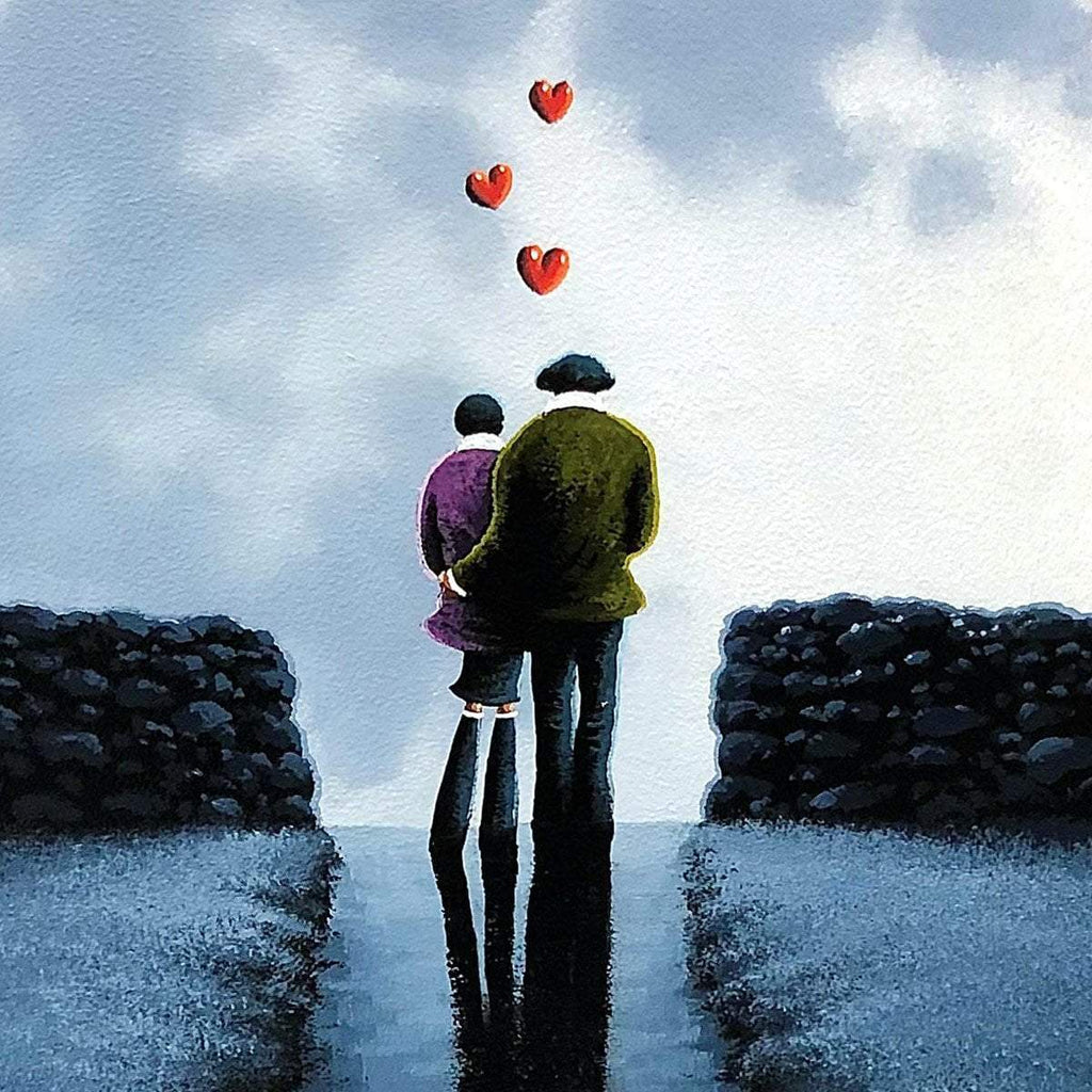 To the Moon and Back - Original - SOLD by artist David Renshaw - Wyecliffe Galleries