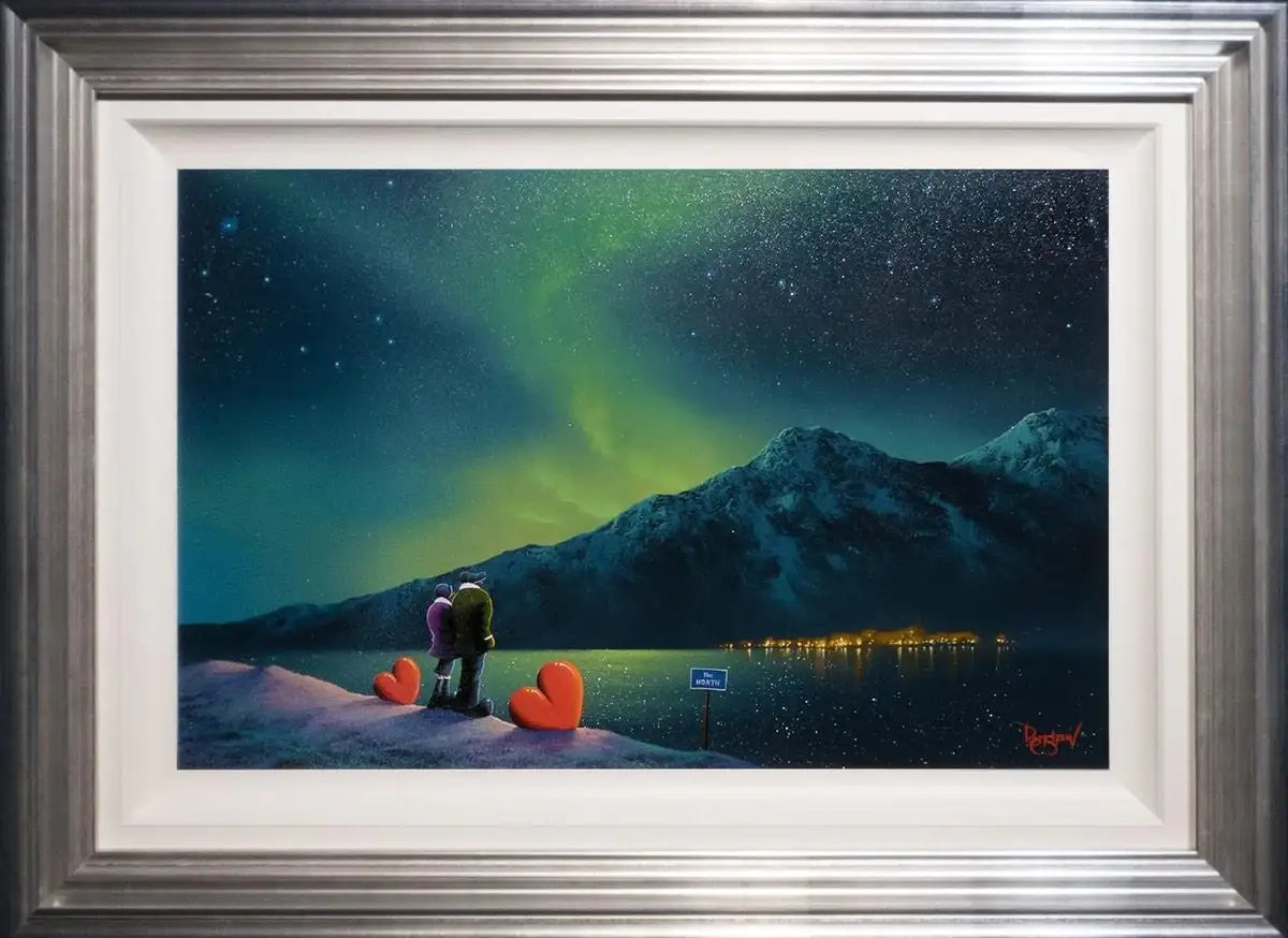 To the North - SOLD by artist David Renshaw - Wyecliffe Galleries