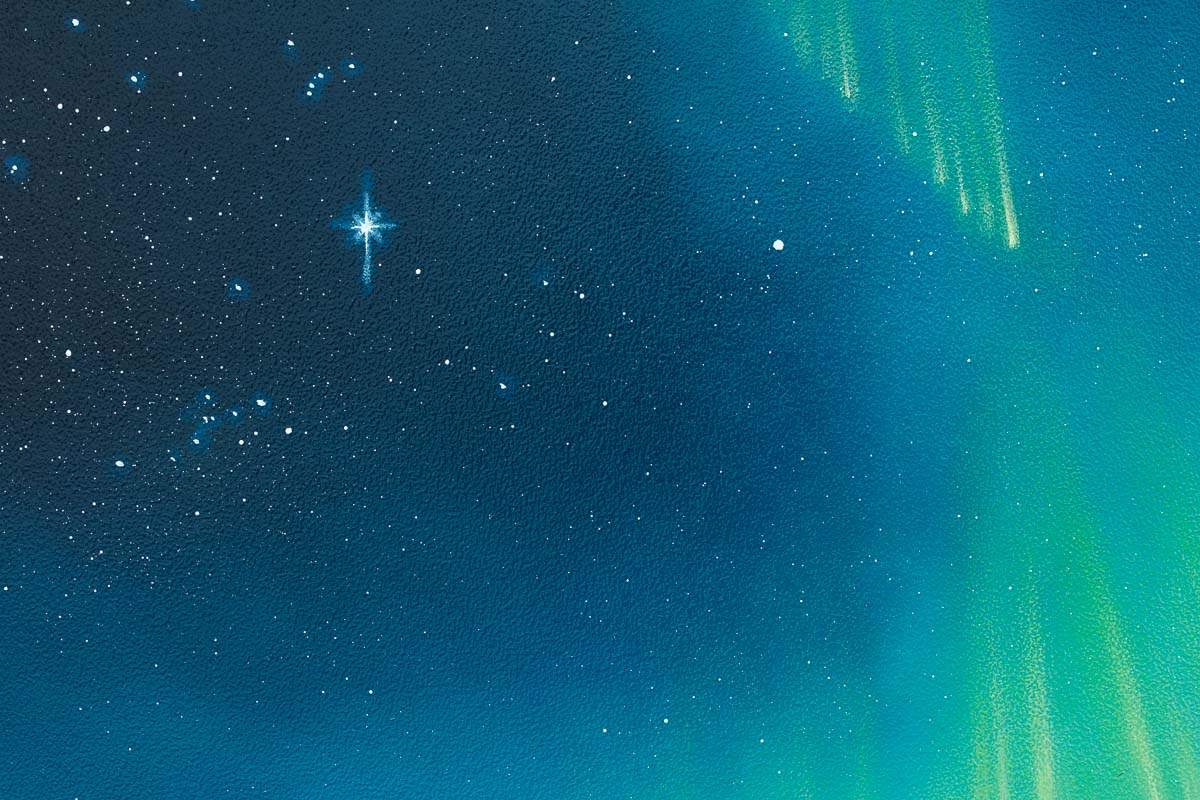 To the Stars and Back - Original - SOLD by artist David Renshaw - Wyecliffe Galleries