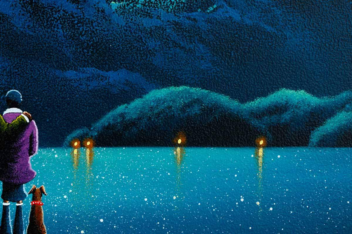 To the Stars and Back - Original - SOLD by artist David Renshaw - Wyecliffe Galleries