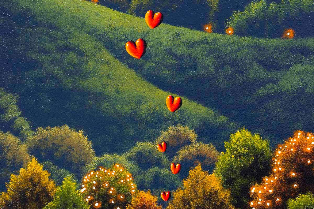 Together, Forever & Always - SOLD by artist David Renshaw - Wyecliffe Galleries