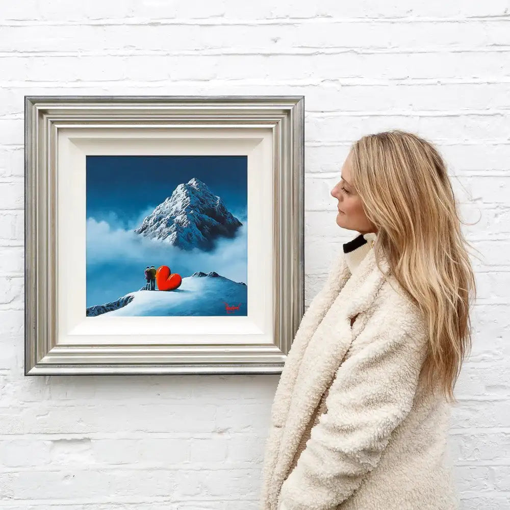 Together In The Clouds - Original - SOLD by artist David Renshaw - Wyecliffe Galleries