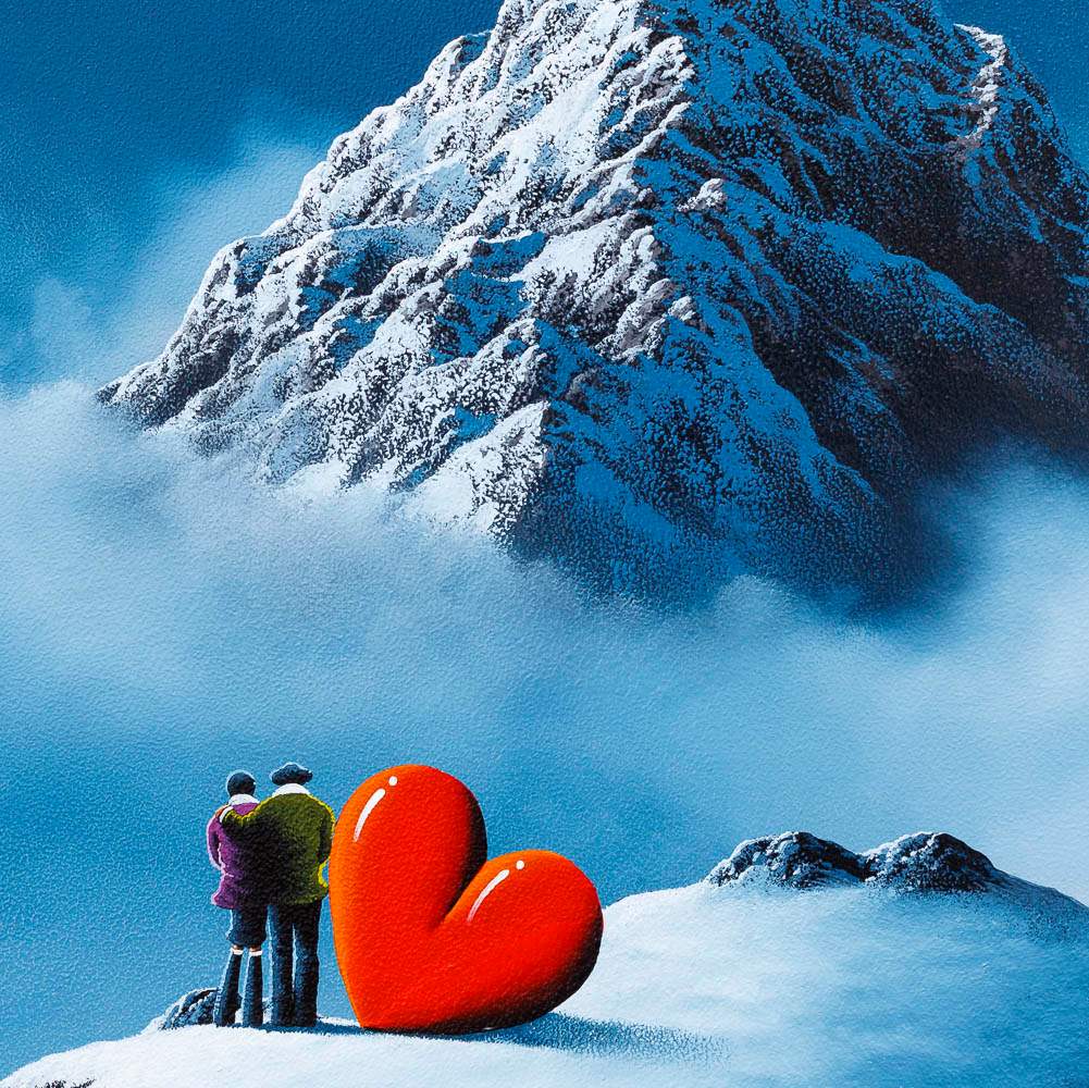 Together In The Clouds - Original - SOLD by artist David Renshaw - Wyecliffe Galleries