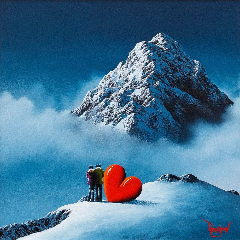 Together In The Clouds - Original - SOLD by artist David Renshaw - Wyecliffe Galleries