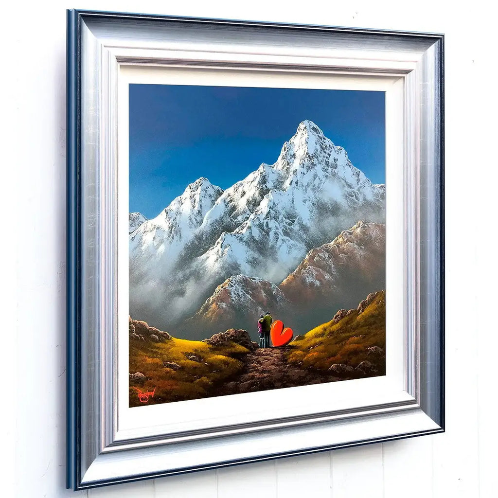 Together, on Top of the World - Boutique Edition by artist David Renshaw - Wyecliffe Galleries
