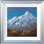 Together, on Top of the World - SOLD by artist David Renshaw - Wyecliffe Galleries