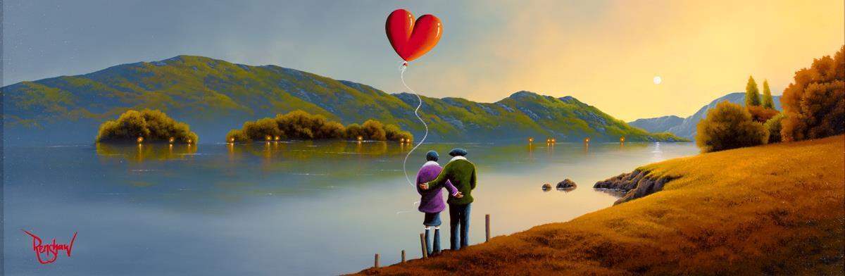 Together With You - Original - SOLD by artist David Renshaw - Wyecliffe Galleries