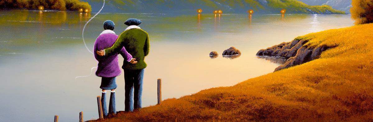 Together With You - Original - SOLD by artist David Renshaw - Wyecliffe Galleries