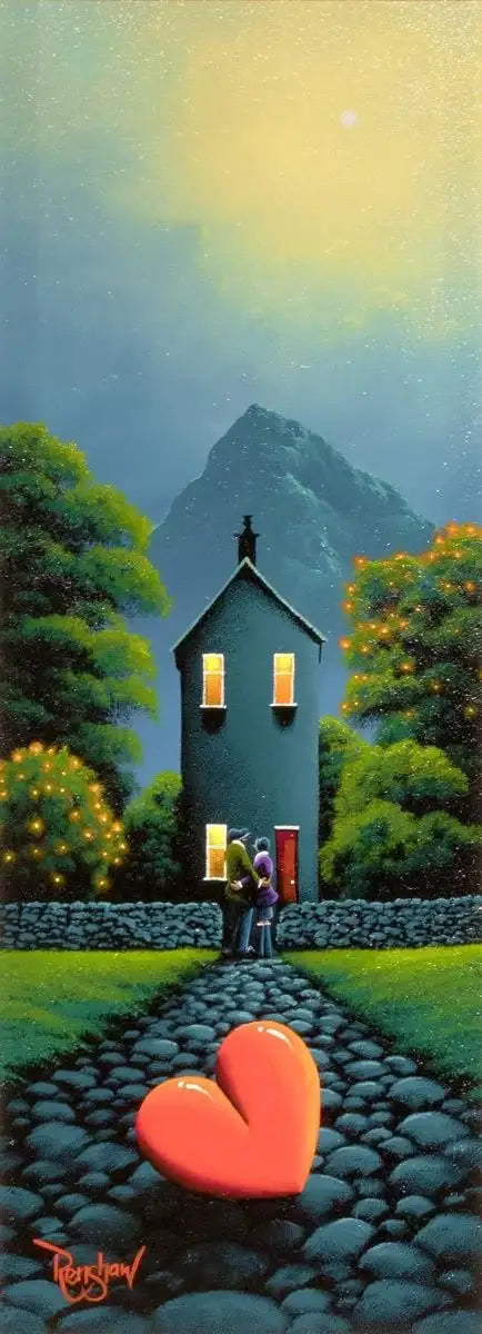 Touch Down- SOLD by artist David Renshaw - Wyecliffe Galleries