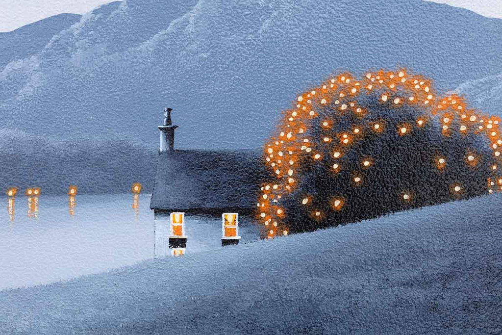 Touching the Sky - Original - SOLD by artist David Renshaw - Wyecliffe Galleries