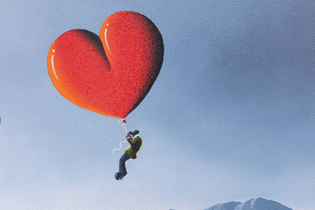 Touching the Sky - Original - SOLD by artist David Renshaw - Wyecliffe Galleries