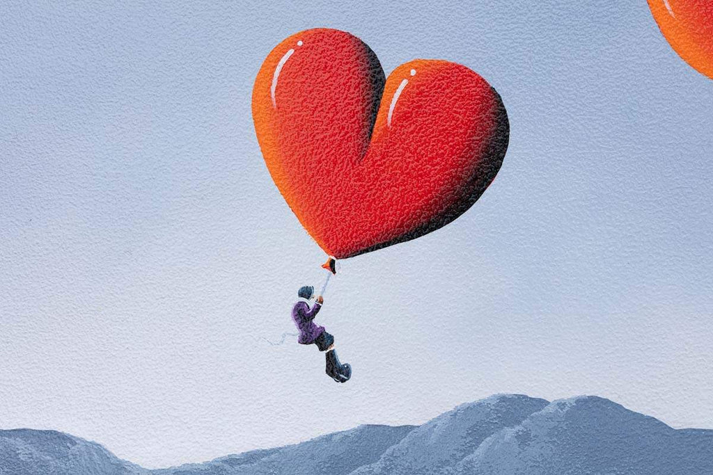 Touching the Sky - Original - SOLD by artist David Renshaw - Wyecliffe Galleries