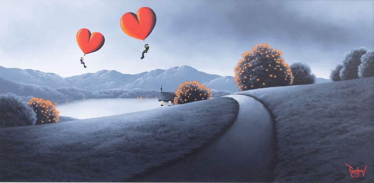 Touching the Sky - Original - SOLD by artist David Renshaw - Wyecliffe Galleries