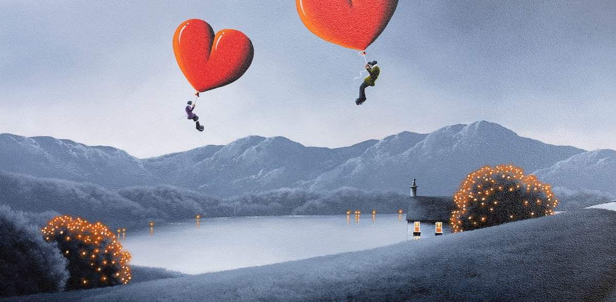 Touching the Sky - Original - SOLD by artist David Renshaw - Wyecliffe Galleries