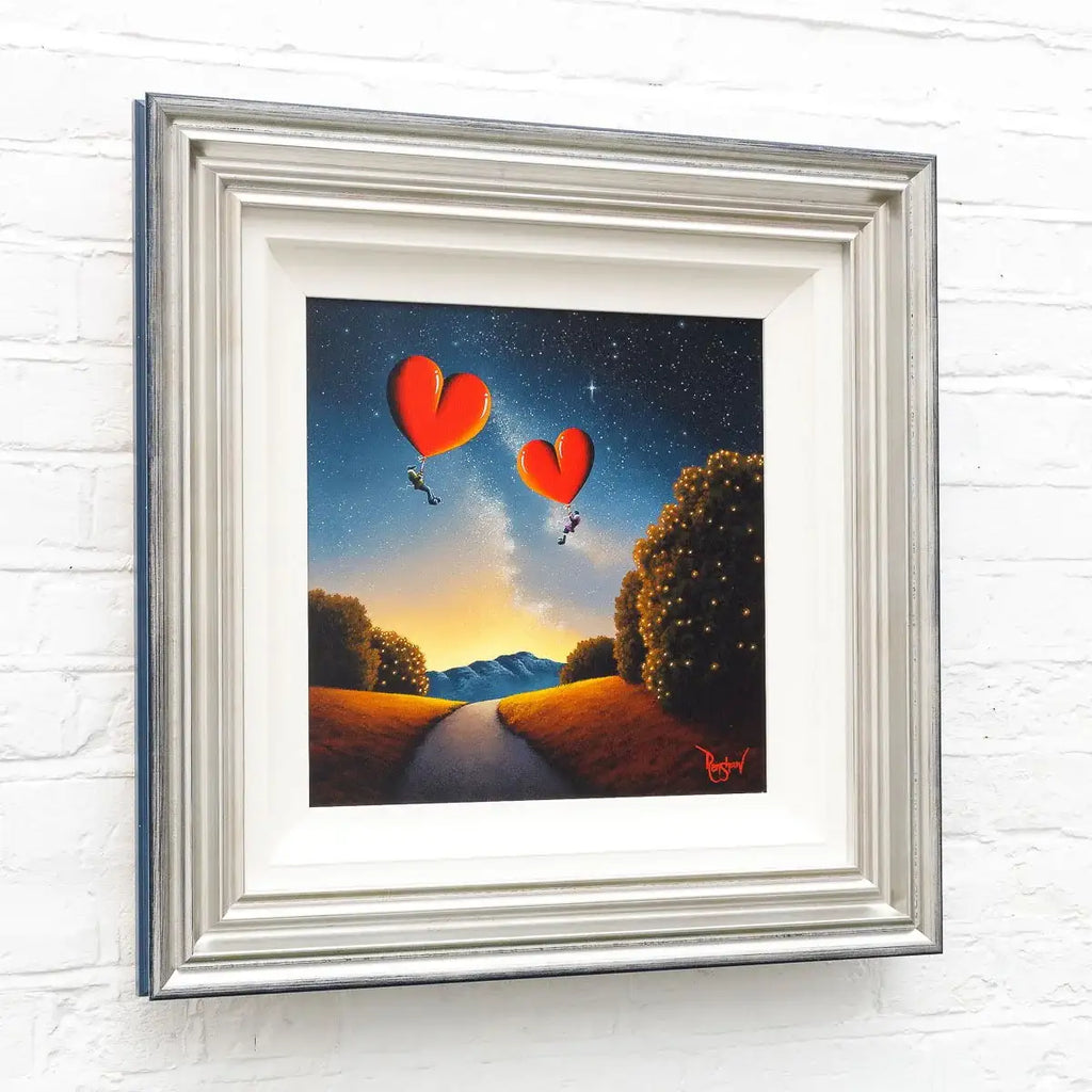 Towards The Night Sky - Original - SOLD by artist David Renshaw - Wyecliffe Galleries