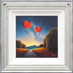 Towards The Night Sky - Original - SOLD by artist David Renshaw - Wyecliffe Galleries