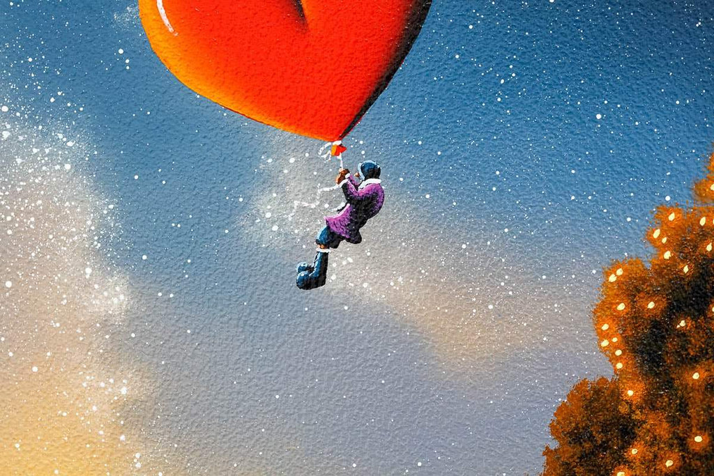 Towards The Night Sky - Original - SOLD by artist David Renshaw - Wyecliffe Galleries