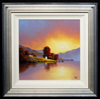 Tranquil Dawn - SOLD by artist David Renshaw - Wyecliffe Galleries