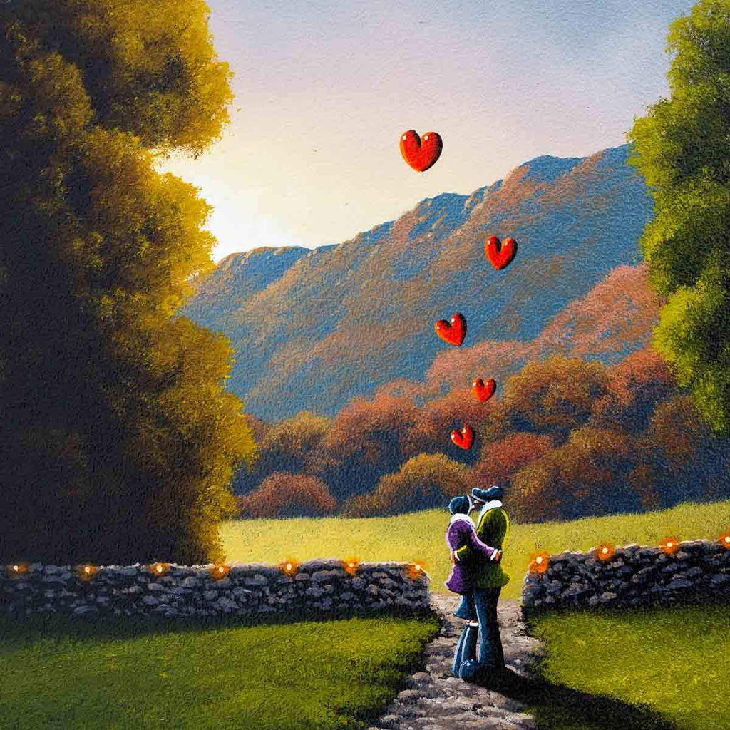 Treasured Moments - Original - SOLD by artist David Renshaw - Wyecliffe Galleries