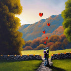 Treasured Moments - Original - SOLD by artist David Renshaw - Wyecliffe Galleries