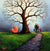 Tree Full Of Happiness - SOLD David Renshaw