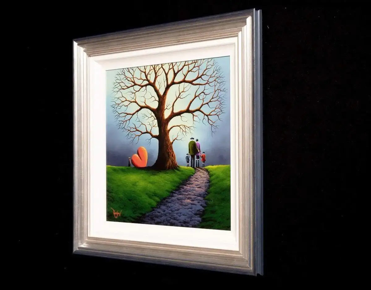 Tree Full Of Happiness - SOLD by artist David Renshaw - Wyecliffe Galleries